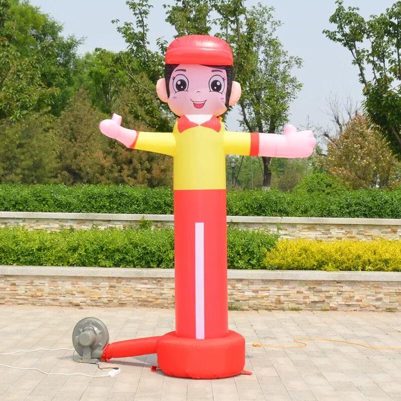 

Inflatable Waving Cartoon Mascot