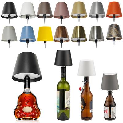 2Pcs LED Table Lamp Three Color Temperature USB Rechargeable Portable Table Light Cordless Table Lamp for Family Restaurant &Bar
