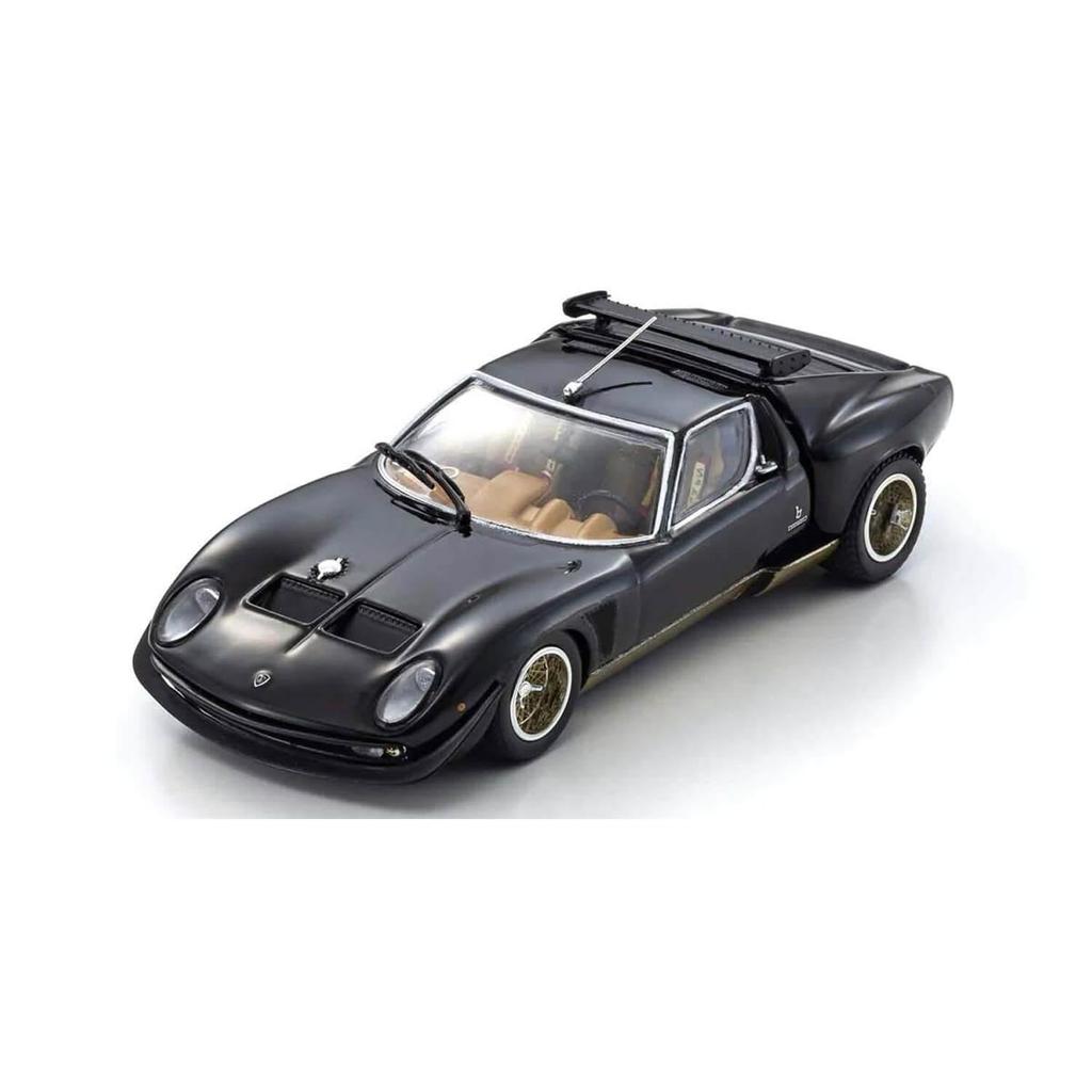 Kyosho Original 1/43 Lamborghini Miura SVR Black/Gold Finished Product