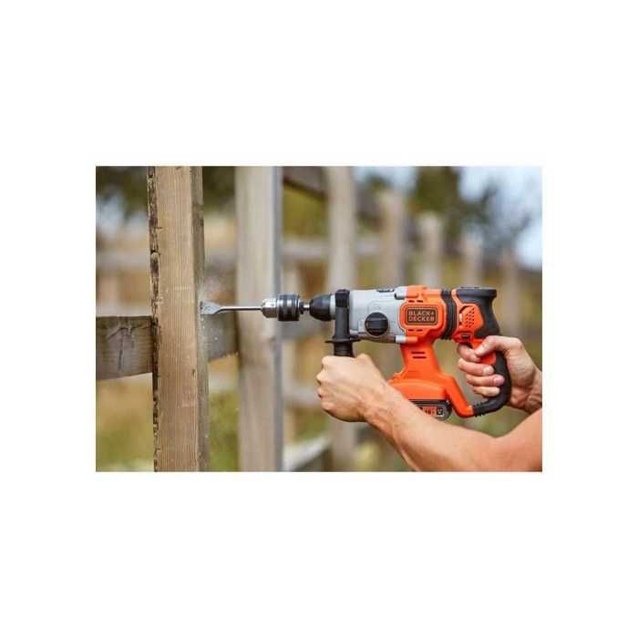 Klopboormachine sds - black and decker - bcd900b - 18 v - 1,2 j - zonder accu of lader