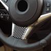 Carbon Fiber Steering Wheel Chinr Cover Trim For BMW 6Series E63 E64 2004-2010