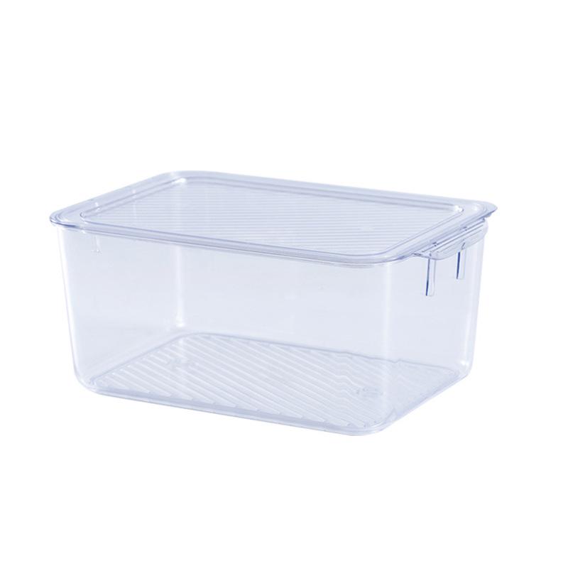 Kühlschrank Frischhalte-Aufbewahrungsbox mit Deckel für Lebensmittel, Obst, Gemüse und Eier