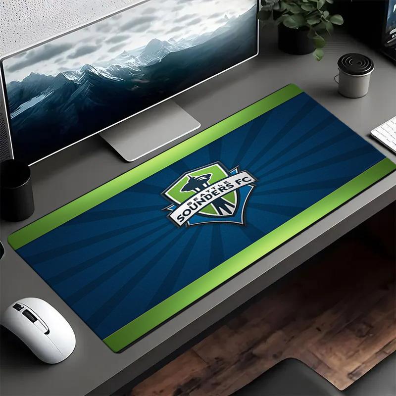 Seattle Sounders Fc Crest Mouse pad Mouse pad, Gaming Mouse Pad, keyboard pad, Desk Decor for computer notebook Fan Gift Birthday Gift