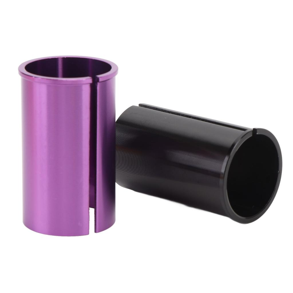 Fahrrad Sattelstützen-Shim Aluminiumlegierung Verbesserte Leistung Sattelstützenrohr-Adapter Reduzierhülse Shim