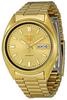 SNXS80K Seiko 5 Automatic Gold Dial Stainless Steel Watch Watch Men's Gold-Tone Men's ( )