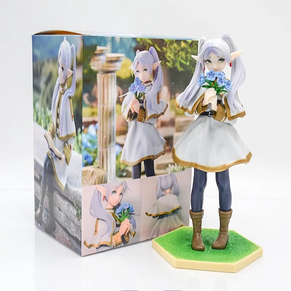 1-8Pcs Frieren Figure Frieren At The Funeral Figures Super Kawaii Cartoon Action Pvc Statue Cute Models Collection Dolls Gifts