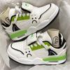 Hong Kong Style Couple Niche Retro Pair of Shoes Tongue Bread Shoes Casual Hong Kong Style Student Casual Shoes