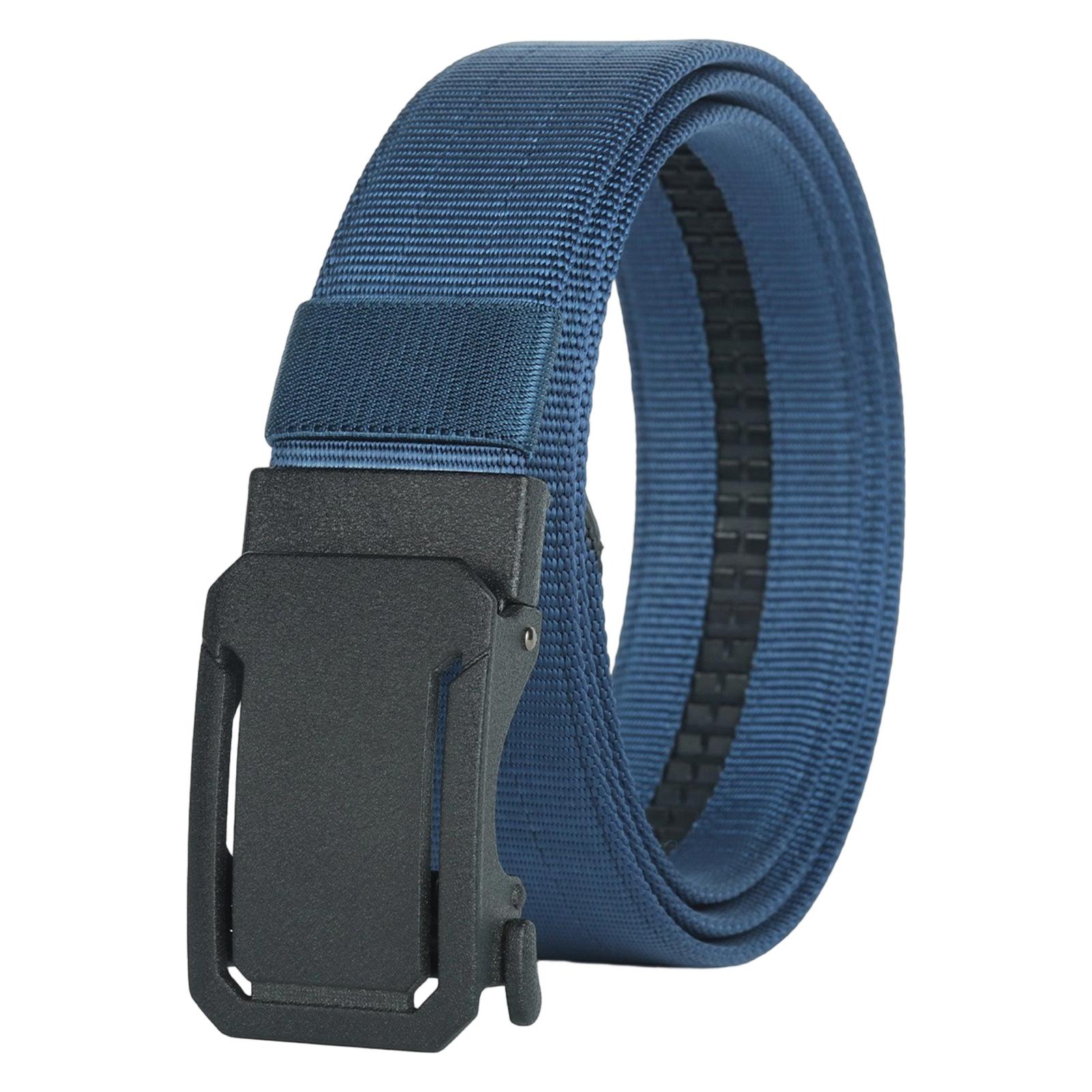 

Upgraded Version Thickened Double-Layer Nylon Belt With Automatic Buckle, Slide Buckle Belt For Men 780D One Size