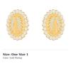 Swarovski Lucky Goddess Earrings Women's Gold Plated 5464120