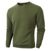Men's Casual O-neck Loose Cotton Sweater Pullover