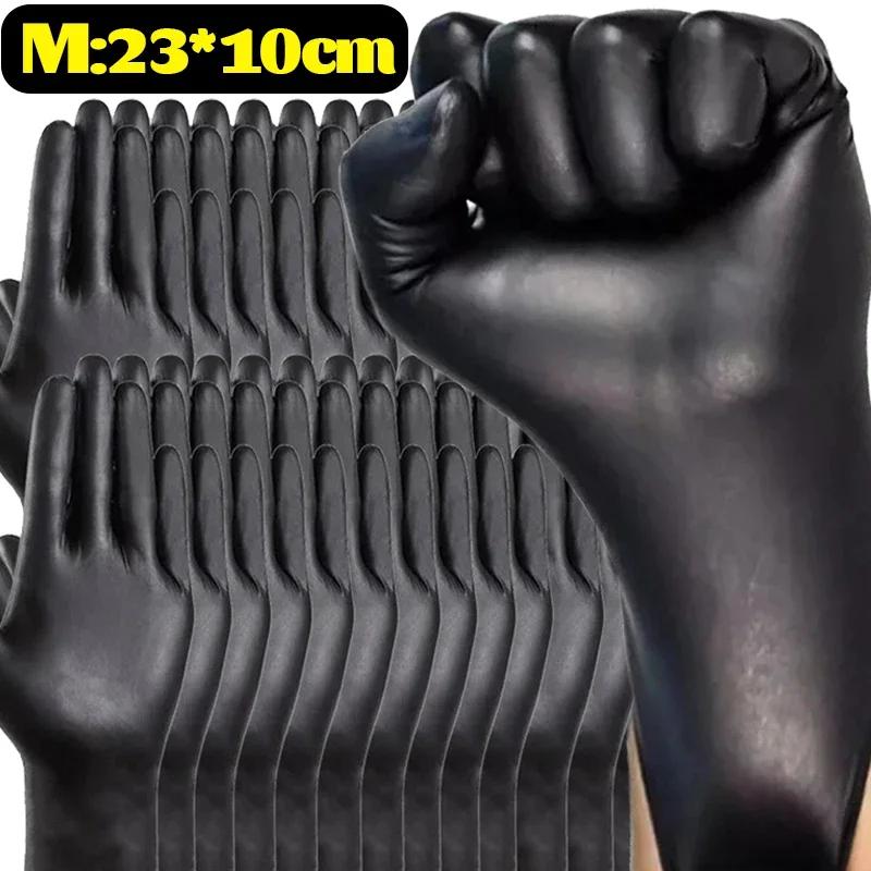 

2/50PCS Disposable PVC Gloves Thickened Waterproof Gloves for Kitchen Cooking Housework Cleaning Garden Pet Care Car Industry 1Pair(2PCS)