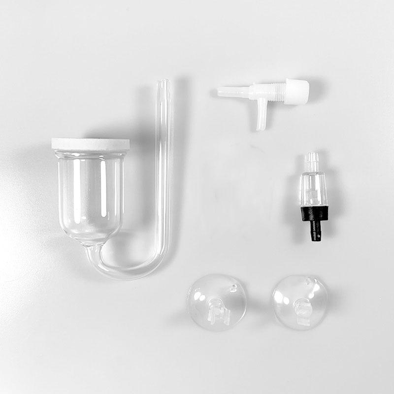 

Glass Air Pump Sand Stone Aquarium Oxygen Pump Refiner Fresh Air Stone Nano Bubble Bar Aquarium Fish Tank Aerator Pump