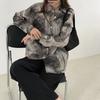 Autumn Women's Chiffon Shirt Retro Hong Kong Style Long Sleeved Shirt Women's Top