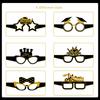 Theme Season Graduation Paper Glasses Event Decorations Photo Props Festive For