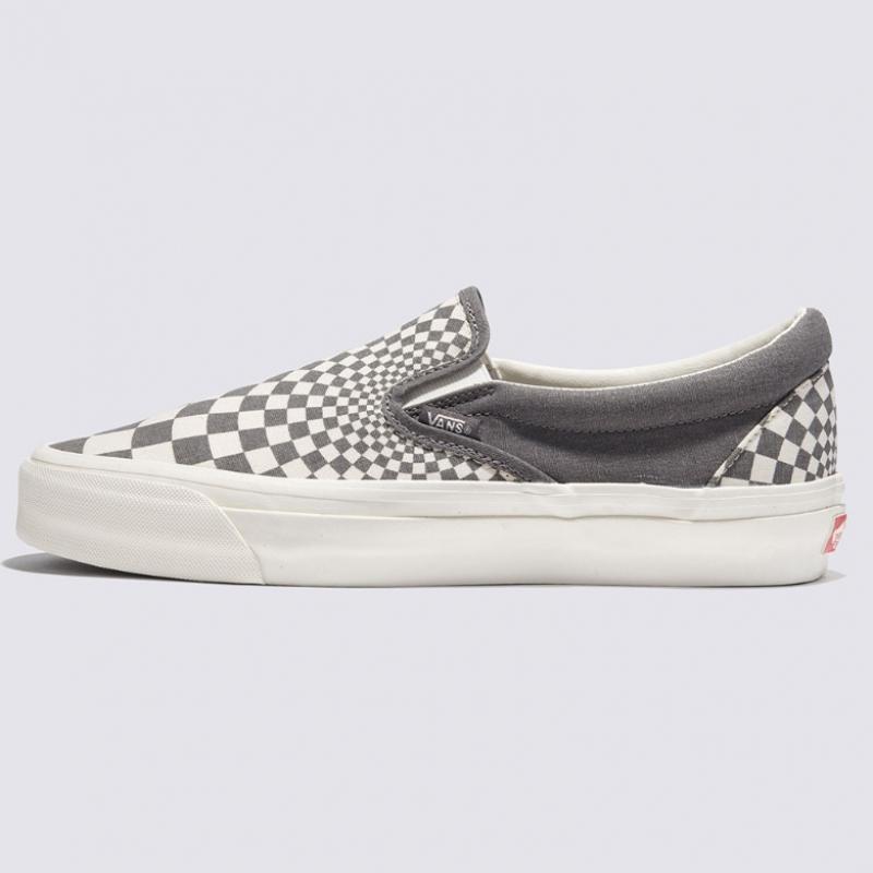 Vans Mte Slip On Issue 98   Checkerboard Pewter Vn000cwagx81