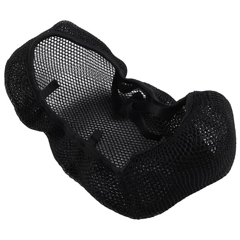 Motorcycle Seat Cover Cushion Seat Cover Motorcycle Accessories Breathable 3D Mesh Seat Cover чёрный