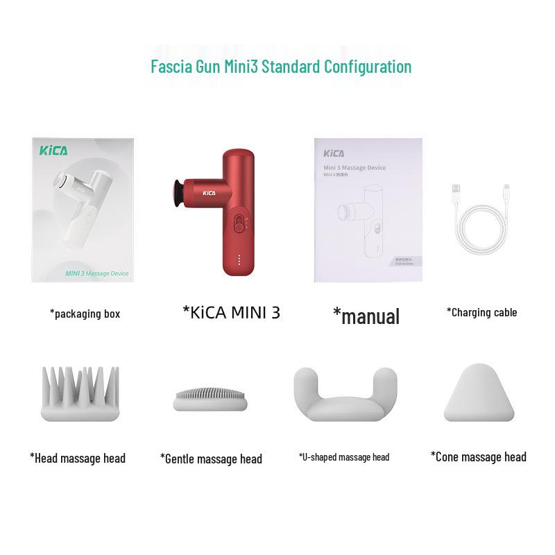 

New Arrival: KICA Mini3 Fascia Gun - Enhanced Muscle Relaxation Massager