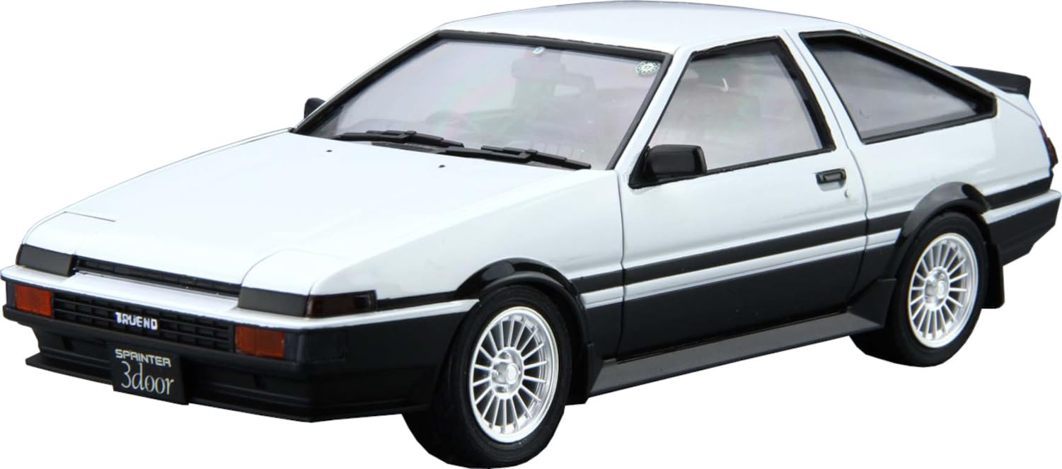 

Aoshima Bunka Kyozai Серия Модель автомобиля Toyota AE86 Sprinter Trueno Пластиковая модель 1/24 №5 GT-APEX 85 (Автомобиль)