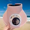 Mesh Summer Fan Sunhat Sun Protection Solar Fan Cap Wide Brim Sun Hat  Sun Protection