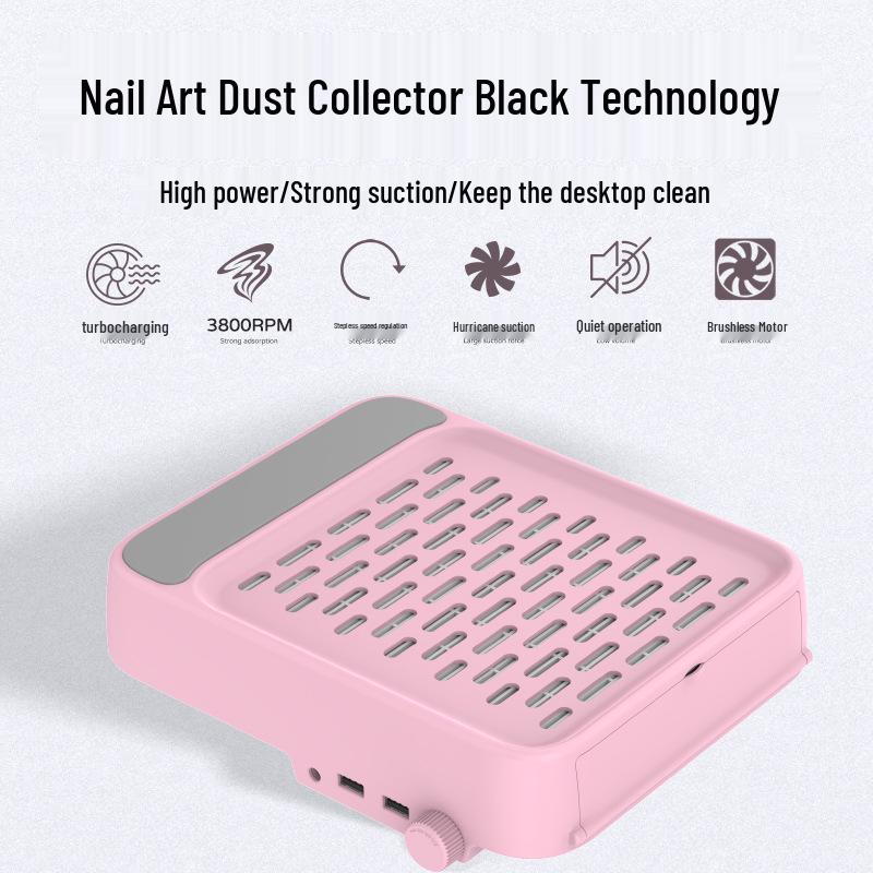 

March 2025 High-Power 96W Nail Dust Collector for Salons
