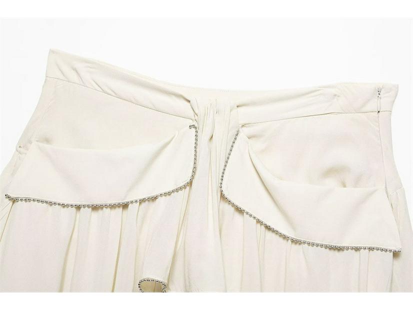 TAOP&ZA Women's Summer Fashion Ruffle Hem Skirt