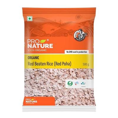 Pro Nature Organic 100% organická červená loupaná rýže (Redpoha)500 gramů