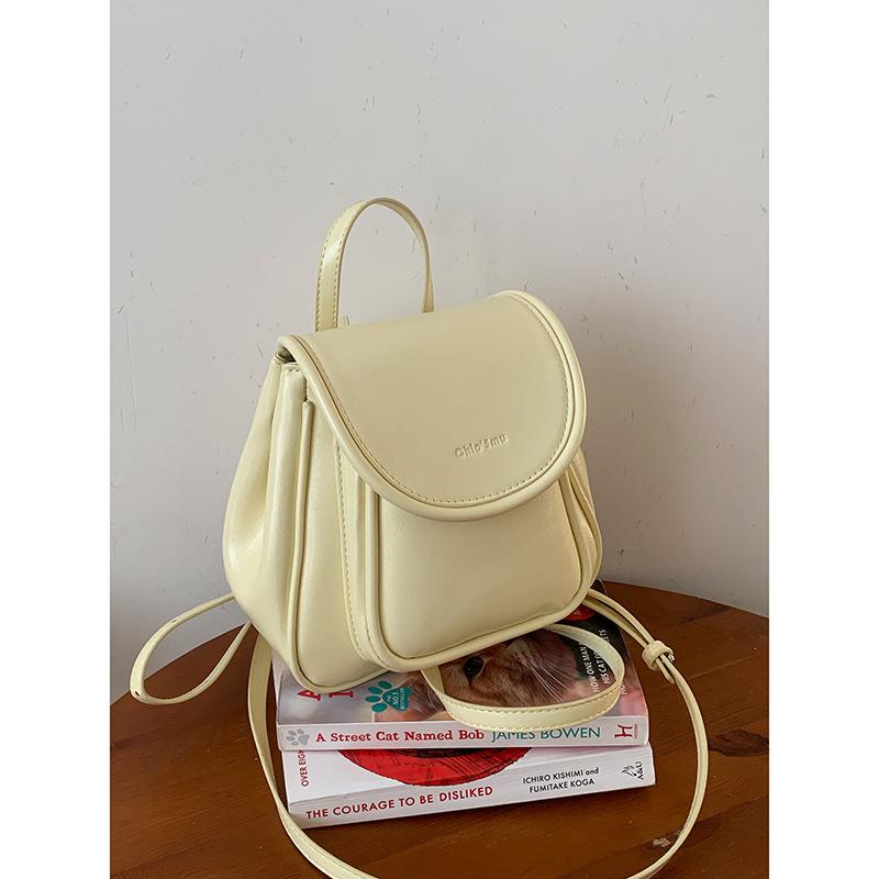 Niche design backpack bag women's 2025 summer new macaron college style handbag