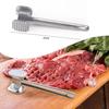 Aluminum Meat Hammer, Double-Sided Steak Mallet, Meat Tenderizer for Beef and Pork