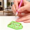 Ferramentas de Nail Art Incluem Canetas de Pontilhismo Pegadores de Strass Bandejas de Armazenamento Cola e Argila para Miçangas