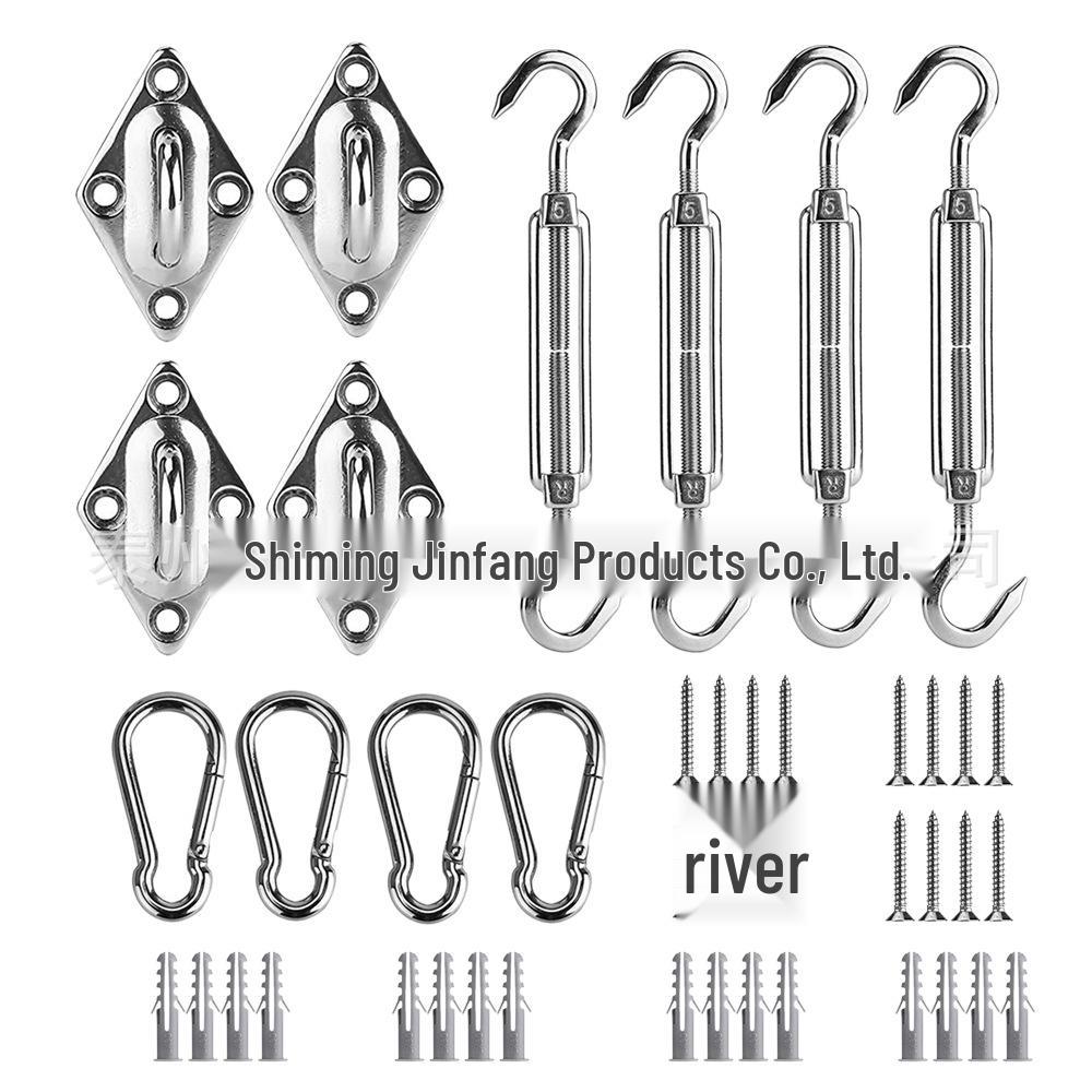 304 Stainless Steel Sunshade Sail Accessories: Diamond Buckle Tensioner