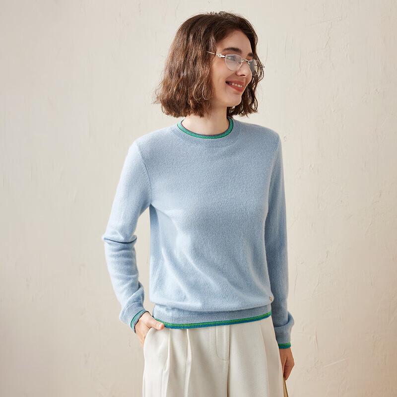 Women's Premium Round Neck Cashmere Sweater