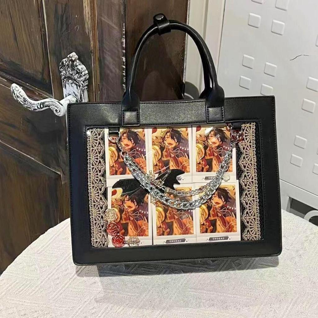 Oshikatsu Ita Shoulder Small Mini Shoulder Tote 2WAY Ita Leather Mine Mass Popular [Harujio] Bag, Bag, Tote, Itaba, Handbag, Bag, Bag, Bag, Look,