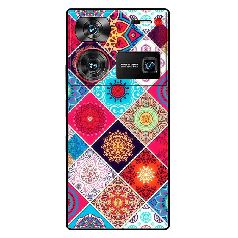 For ZTE Nubia Z60 Ultra 5G Case Silicon Fashion Space Wolf TPU Painted Coque Funda for Nubia Z60Ultra 5G NX721J Cover Protective