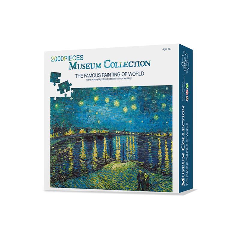 2000-Piece Customizable Jigsaw Puzzle with 24-Hour Sample and Fast Shipping