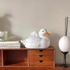 Novelty Duck Shaped Tissue Box Cover Wear Resistant Paper Towel Holder Elegant Kitchen Napkin Organizer for Home Use