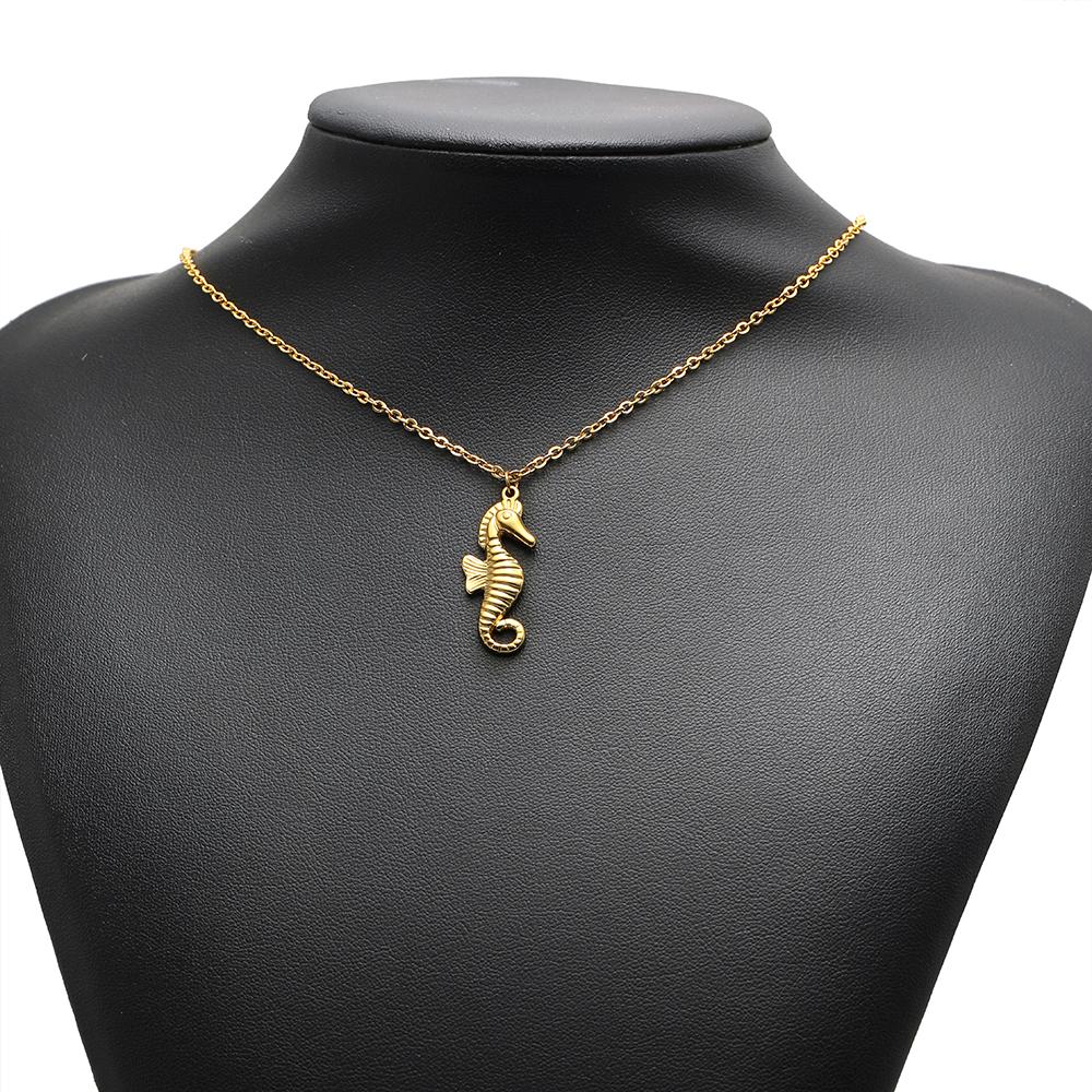 5Pcs Summer Ocean Dolphin Seahorse Crab Turtles Stainless Steel Pendant for DIY Earrings Making Necklace Bracelet Accessories