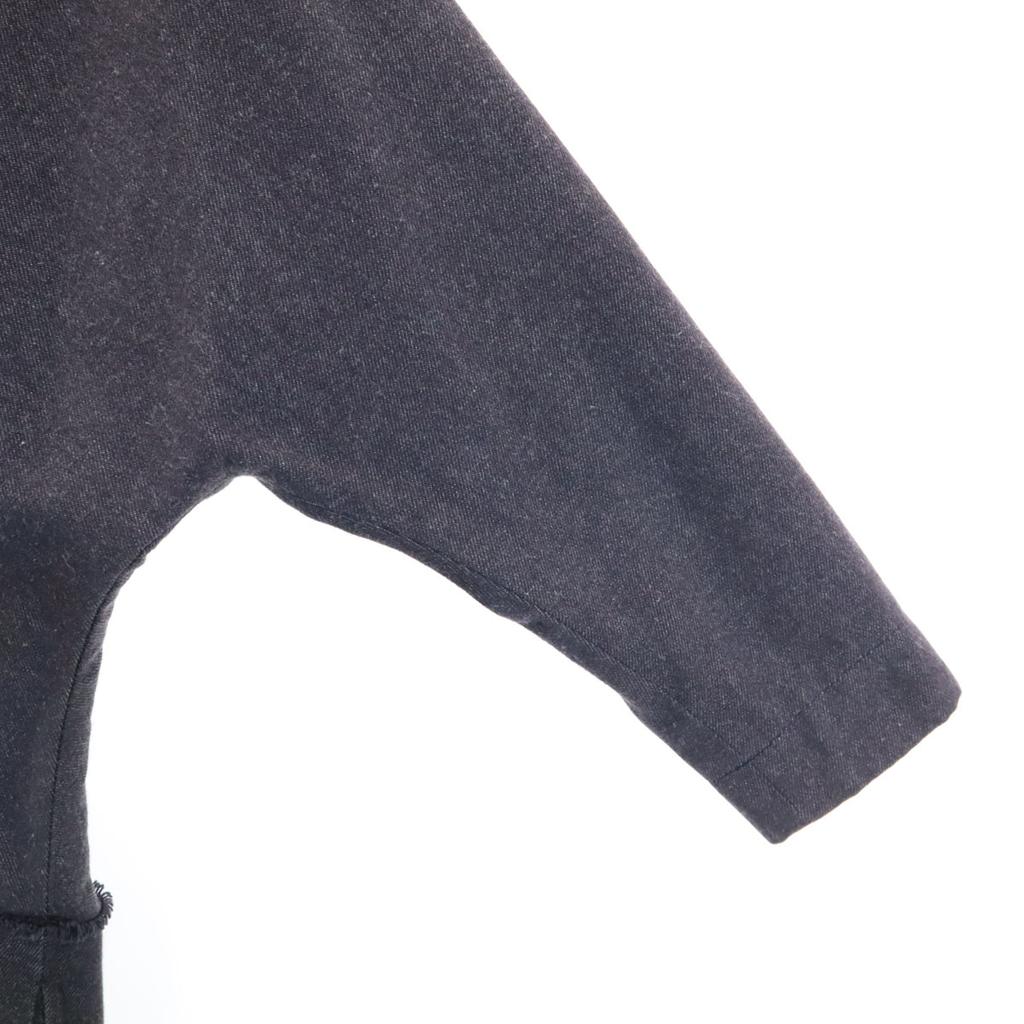 Drawer made in Japan Long sleeve Front Gathered one piece 38 gray Women Used