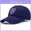 Blue Head Wolf Pattern Embroidered Baseball Caps Outdoor Sports Casual Hats
