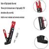 Universal Motorcycle Kickstand Accessories Motor Scooter Modified CNC Aluminum Alloy Adjustable Tripod Holder Kickstand Foot Side Support Stand Motor