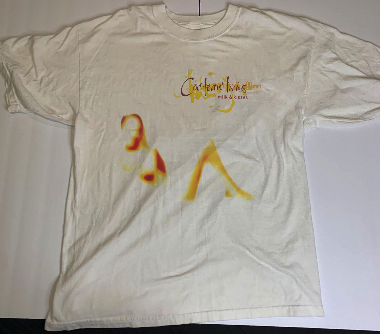 Cocteau Twins white Tee,unisex,graphic tee 4XL