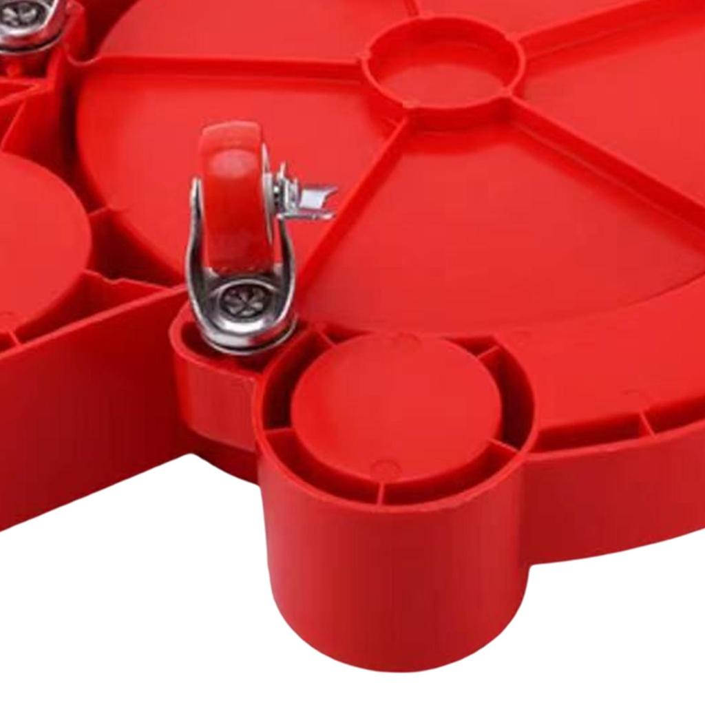 Bucket Rolling with Swivel Casters Automotive Wash Insert Locking Heavy Duty