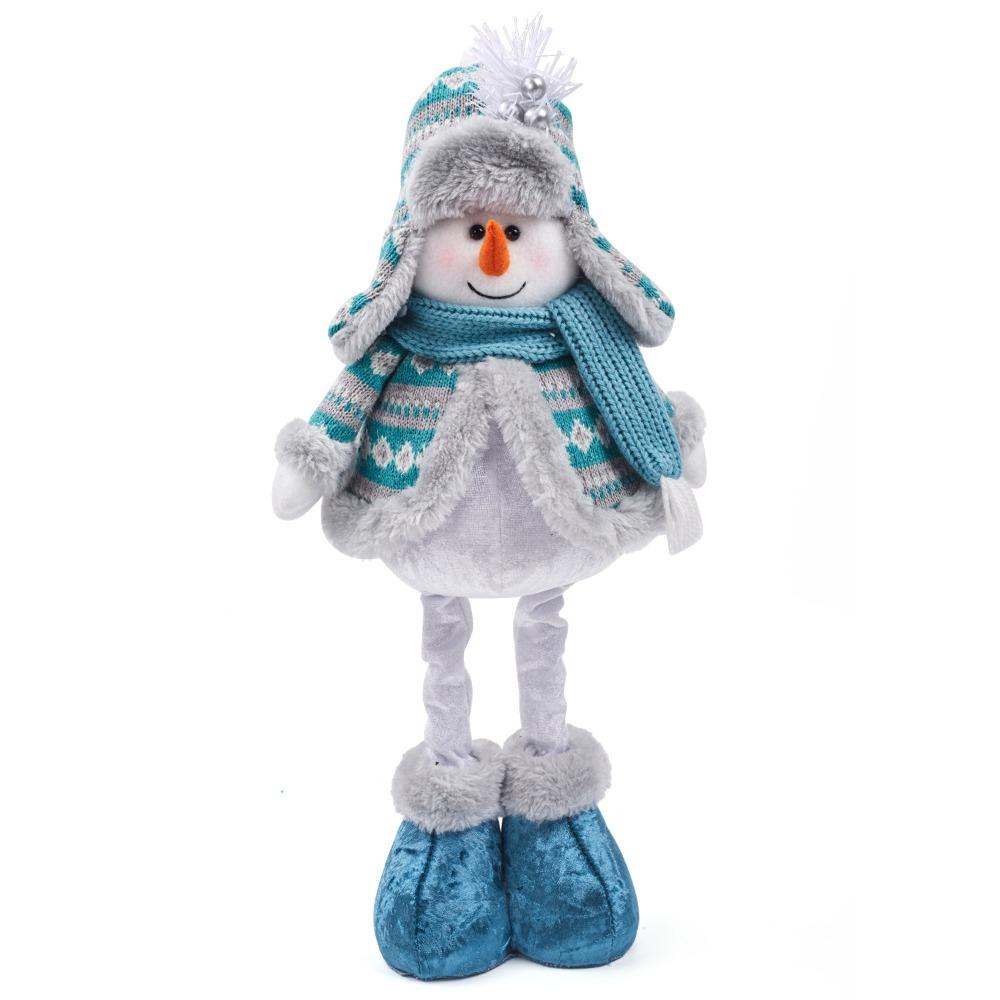 Snowman Elk Christmas Telescopic Doll Ornaments Cute Merry Christmas Decoration  New Year Supplies