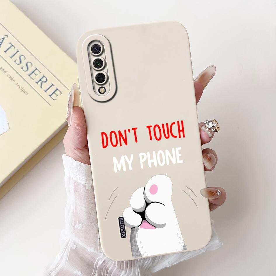 For Xiaomi Mi A3 Case MiA3 Shockproof Cover Cute Cartoon Panda Rabbit Soft Silicone Matte TPU Phone Case For Xiaomi Mi CC9e Capa
