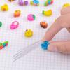20~400pcs Mini Eraser Cartoon Fruit Animal Pattern Bulk Office Educational Supplies Student Stationery Classroom Prizes TMZ