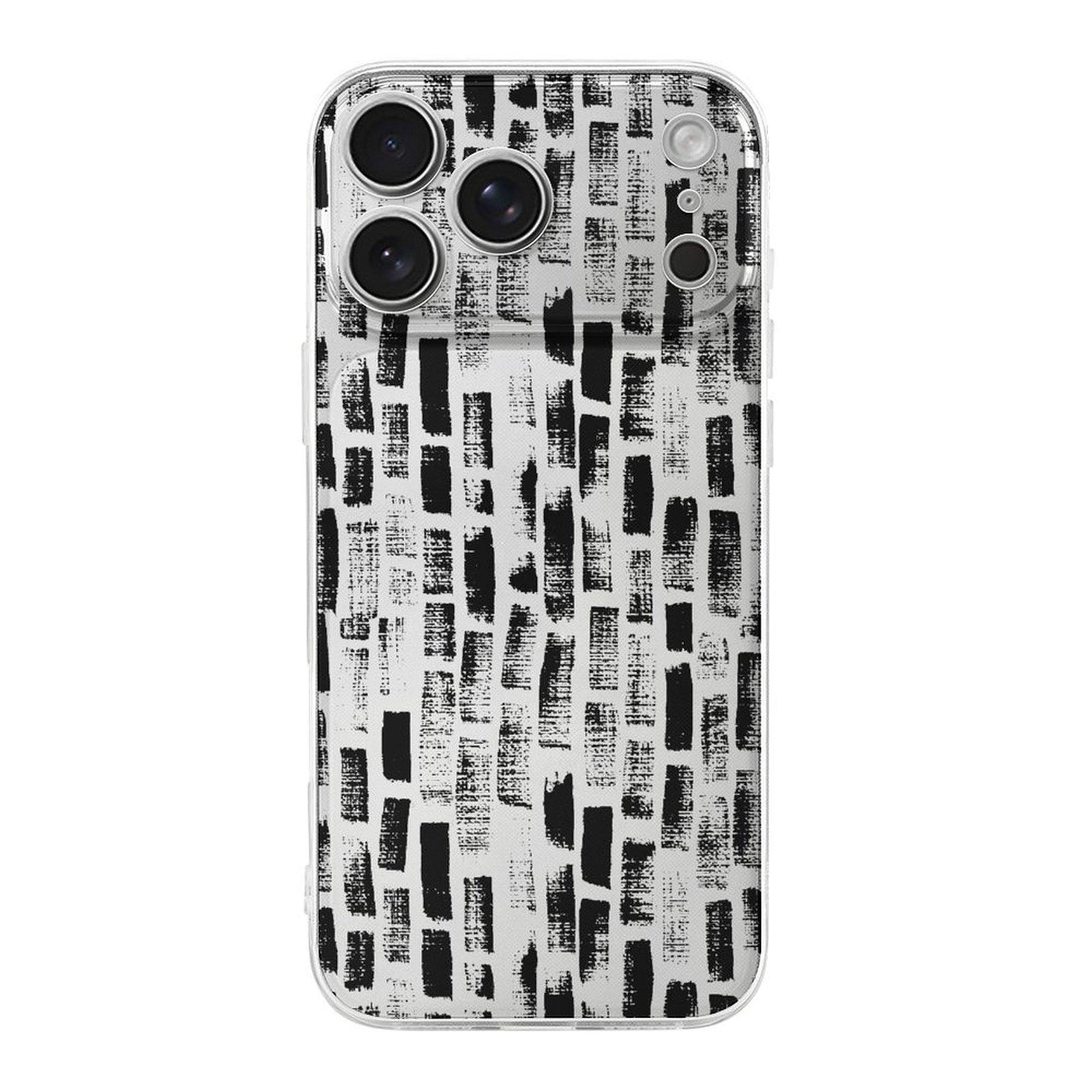 

1 Pack For iPhone 17 Series TPU Phone Case Shockproof Matte Clear Design, Daily Protection IPHONE-17ProMax белый