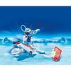 Personnages miniature - PLAYMOBIL - Playmobil Action - Robots - Androïde de Glace avec lance-disques