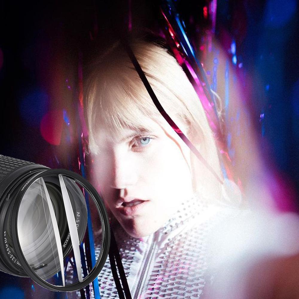 Puyi Kaleidoscope Special Effect Photography Accessories Camera Lens Filter 52-82Mm Prism Filter Glass For Dslr Slr Canon Nissan