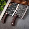 Stainless Steel Kitchen Knife Practical Boneless Cleaver Cleaver Arc-shaped Wooden Handle Fruit Kill Fish Cleaver