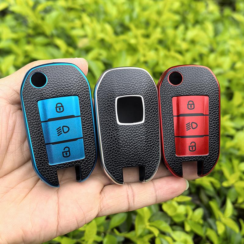 Fashion TPU Car Key Case Cover Protector For Peugeot 208 308 408 508 2008 3008 4008 5008 For Citroen C3 C4 CACTUS C6 C8 Keychain