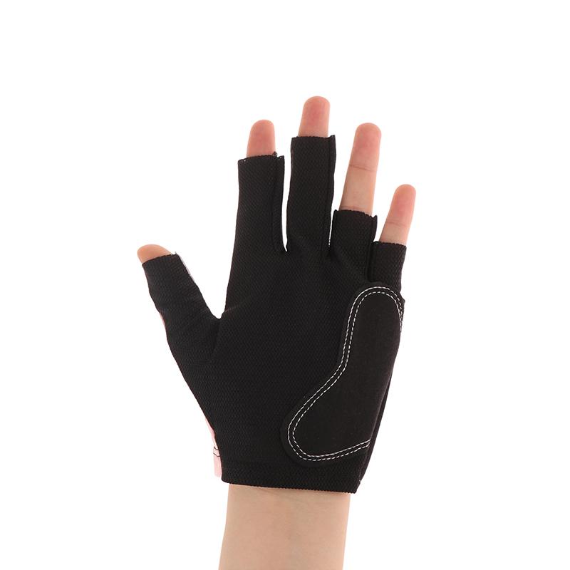 One-Piece Professional Billiards Gloves With Three-Finger Left-Hand Men'S Ice Silk Breathable Professional Billiards Gloves